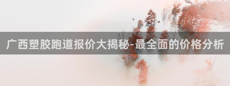 红足1世足球比分：广西塑胶跑道报价大揭秘-最全面的价格分析
