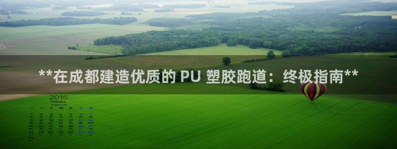 777814红·足一世比分：**在成都建造优质的 PU 塑胶跑道：终极指南**
