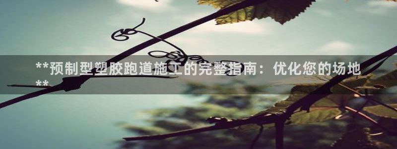红足l一世开奖现场62ty：**预制型塑胶跑道施工的完整指南：优化您的场地
**