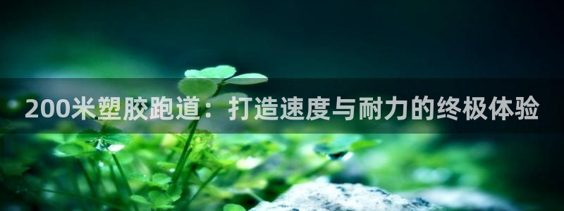 红足1世手足球比分：200米塑胶跑道：打造速度与耐力的终极体验