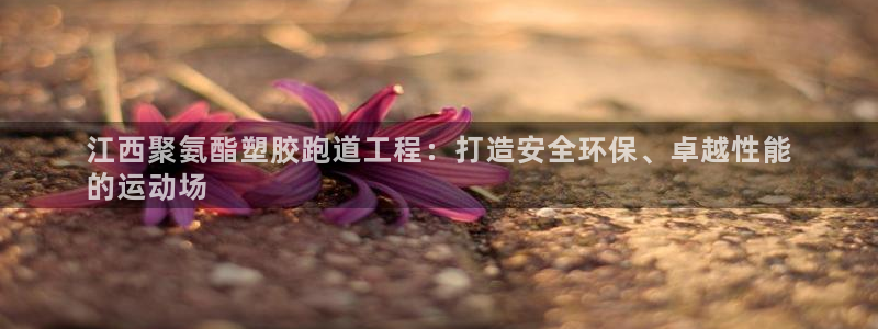 红足一1世手机开奖：江西聚氨酯塑胶跑道工程：打造安全环保、卓越性能
的运动场