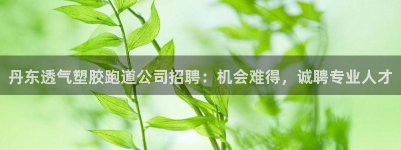 红足一1世官网：丹东透气塑胶跑道公司招聘：机会难得，诚聘专业人才