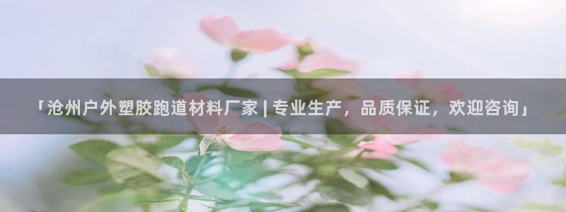 红足1一世足球手机：「沧州户外塑胶跑道材料厂家 | 专业生产，品质保证，欢迎咨询」