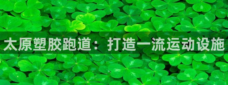 红足1世手足球比分：太原塑胶跑道：打造一流运动设施